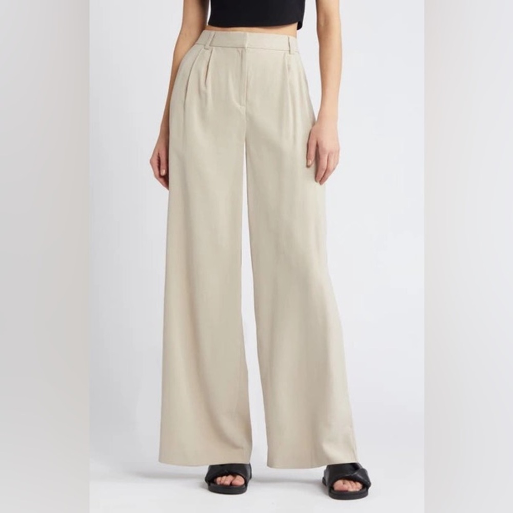 Open Edit Women's Tan Trousers